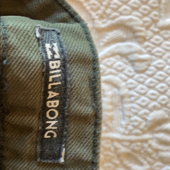 Hunter green Billabong Jean Shorts - Picture 4 of 6